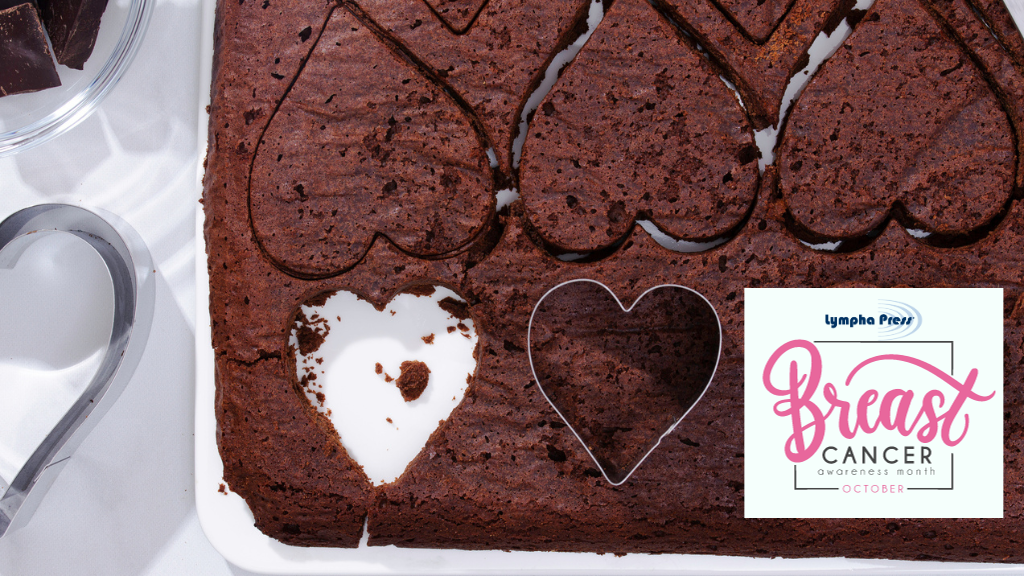 brownies in heart shape